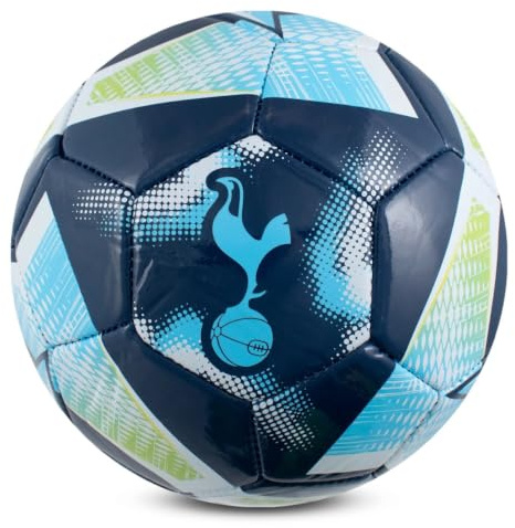 Hy-Pro Tottenham Hotspur F.C. Football - Size 3, Spiral Design | Officially Licensed, Spurs Merchandise, Training, Collectible For Kids and Adults