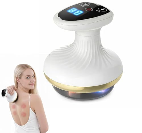Celluviaa Cellulite-Behandlung,4-in-1 – Vakuum Massagegerät mit Wärmetherapie zur Cellulite-Reduktion