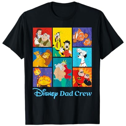 Disney Dad Crew Famous Dads & Kids Father's Day Family Trip T-Shirt