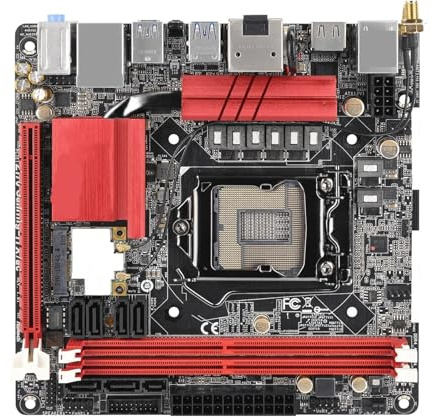 1s Z170 Gaming-/AC Mini-Motherboard 1151 2× DDR4 32GB Unterstützt I5-7500 I5-6500 I3-6300 I7-7700 I5-6600