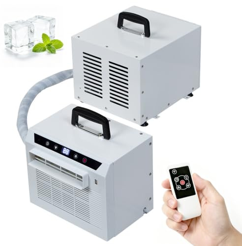 Condizionatore Portatile, Raffreddatore Mobile Split 3000 BTU 2m-Pipe