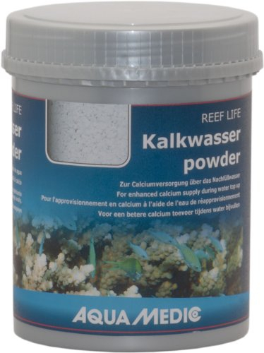 Aqua Medic Kalkwasser Powder 1 Liter Kalziumhydroxid-Pulver zur Herstellung von Kalkwasser für Meerwasseraquarien
