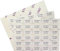 90x Personalised Garment Stickers, STIKINS® Label Planet®, Children’s School Uniform/Clothes/Clothing Labels For Kids/Children, New Stick In Name Labelling NO NEED TO IRON ON/SEW, Adhesive White Vinyl For School Wear, Message Name To Be Printed