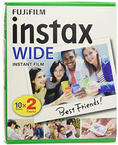 Fujifilm Instax – 5 Boxen à 20 Fotopapiere (100 Fotos im Breiten Format) für Fuji Instax 210