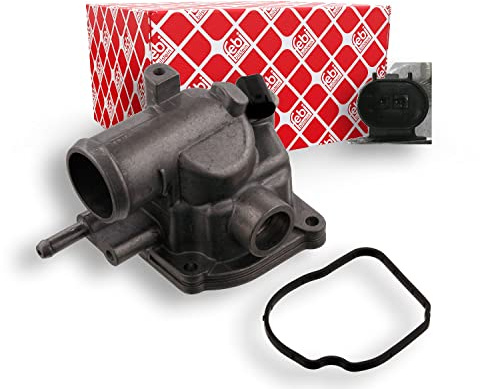 febi bilstein 38817 Thermostat mit Gehäuse, Dichtung und Temperaturschalter, 1 Stück