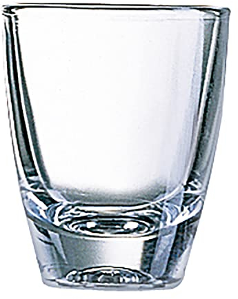 Arcoroc ARC 00016 Gin Schnapsglas, Shotglas, Stamper, 35ml, Glas, transparent, 24 Stück