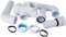 Jimtem M103109 - Sifon doble extensible horizontal con racor s-7 1 1/2