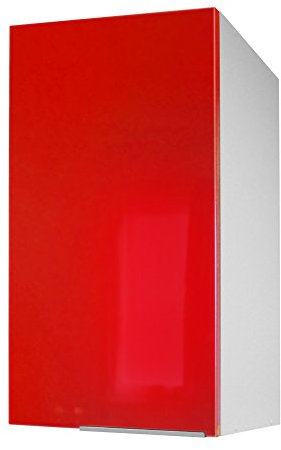 Berlioz créations – Mueble bajo de Cocina con Puerta, Otros, Rojo Brillante, 30 x 33