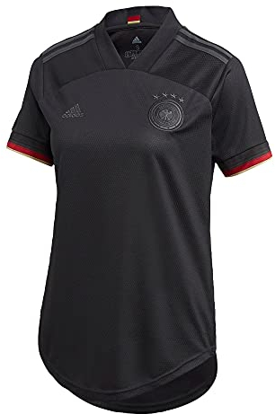 Adidas Damen T-Shirt DFB A JSY W, Black, XS, EH6115