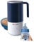 BÉABA - Milk Prep - Zubereiter für Fläschchen und milchhaltige Getränke - Heizt sich schnell auf - Milch aus Milchpulver, Muttermilch, Folgemilch, Schokomilch - Für Babies und Kleinkinder - Blau
