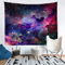 Loussiesd Galaxy Wandbehang Weltraum-Themen-Wandteppich für Kinder Teenager Erwachsene Sternenhimmel Wandteppich 148x200cm Atmungsaktive bunte Milchstraße Tapisserie