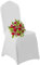 Susire 10er Stuhlhussen Stretch Stuhlbezüge: weiß Stuhl Hussen Bezug für Hochzeit Haus Bankett Event Party Dekoration