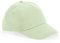 Beechfield B63B Junior Organic Cotton 5 Panel Cap - Pistachio