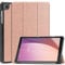 FTRONGRT Case for Lenovo Tab M8 Gen 4 Tablet, Ultra Slim Lightweight Smart Shell Stand Cover Case and Premium Quality PU Leather Case Cover for Lenovo Tab M8 Gen 4 Tablet -Rose gold