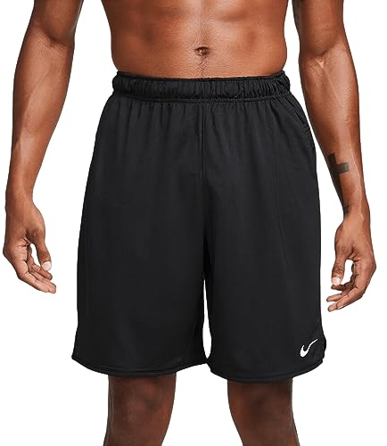 NIKE DV9328-010 M NK DF Totality Knit 9 IN UL Shorts Herren SCHWARZ/SCHWARZ/EISENGRAU/Weiss Größe XL