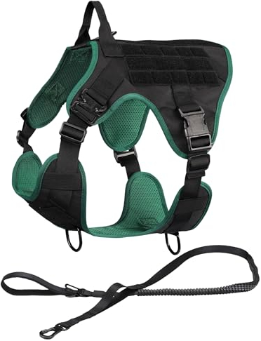 Navaris Hunde Geschirr - Sicherheitsgeschirr und Weste für Hund - Dog Harness - Panikgeschirr Hundegeschirr ausbruchsicher mit Griff - Größe M