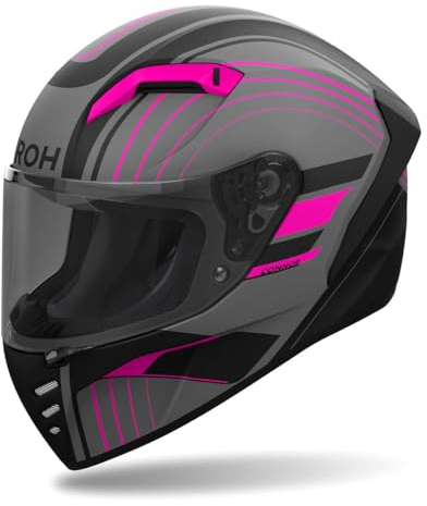 AIROH CASCO INTEGRALE CONNOR ACHIEVE PINK MATT M