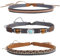 craspire 3 Stil Cowboy-Hutband, Handgefertigt, Kunstleder, Türkis, Geflochten, Kristall, Strass, Ethno, Western, Verstellbar, Ersatz-Hutgürtel, Zubehör Für Fedora, Panama, Cowboy-Strohhut