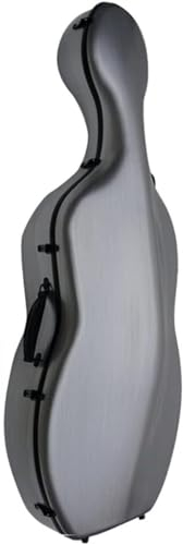 4/4 Geigenkoffer Kohlefaser Geige Koffer Geigenkasten Mit Rädern Voller Größe Hartschalenkoffer Baumwollfutter Stabil Und Leicht Geige Box Geigenzubehör (Color : Style 1)