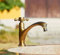 Außenhof-Wasserhahn Küche einzelnes kaltes Marmorbecken Außenwasserhahn, einfach kalt [fünfteiliges Set]]