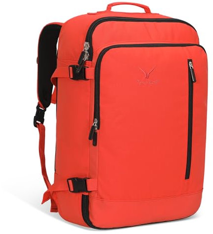 Hynes Eagle 38L Handgepäck Reiserucksack 50x33x20 Rucksack Handgepäck Flugzeug Travel Rucksack 17 Zoll Laptop Rucksack Daypack Backpack Kabinenrucksack Orange