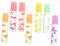 BELLIFFY 7St Lippenbalsam aus Früchten glänzender Lipgloss Lippen Feuchtigkeitscreme clear lip gloss Lippenbalsam mit Fruchtgeschmack transparenter Lippenschutz Lippenpflegender Lipgloss
