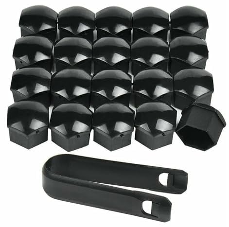 20 Stück 22 mm Auto-Radmutter-Abdeckungen, Auto-Radmutter-Bolzenabdeckungen, Auto-Radmutter-Abdeckung, Schutzabdeckungen