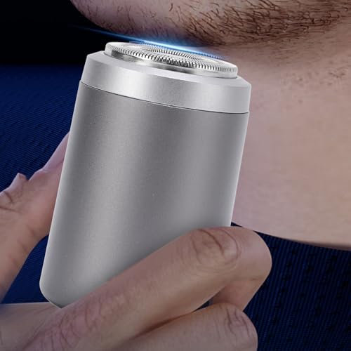 Elektrische Folie -Rasierer für Männer, Kompakte Wasserfeste Wiederaufladbare Bartschneider, Tragbarer Reisen -Elektrorasierer, Raser für Gesichtsbart