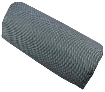 perfk Liege Kopfkissen Kopfstütze weiche Kopf Ruhe Halsstütze mit Gummiband für Patio Stuhl Desk Stuhl Computerstuhl Computerstuhl, Grau