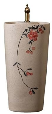 Lavabos Sur Colonne Lavabo sur pied en céramique, lavabo sur pied domestique Lavabo Sur Colonne