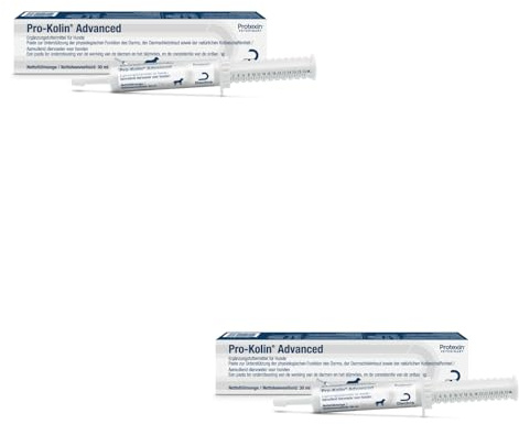 Dechra Pro-Kolin Advanced für Hunde | Doppelpack | 2 x 30 ml | Ergänzungsfuttermittel für Hunde | Hochkonzentrierte Pro- und Präbiotika