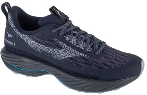 Mizuno Wave Rider TT 3 J1GC253201, Men Running Shoes, Black, 47 EU