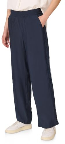 Street One Damen Wide Leg Hose mit Crochet Tape 3817913