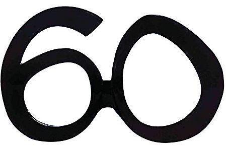 Birthday Glasses 60th Party Accessory