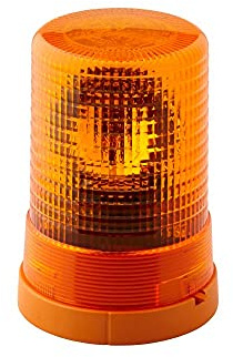 HELLA 2RL 006 295-111 Halogen Rundumleuchte - KL 710 - 24V - gelb (amber)