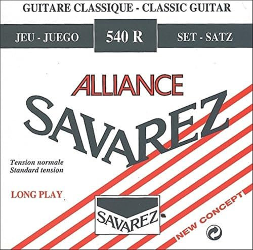 SAVAREZ - 545J CORDA SINGOLA LA-A-5 CHITARRA CLASSICA Corda Singola per Chitarra Classica (LA-A-5), in Nylon, Rivestita, a Tensione Forte, della Serie HT Classic