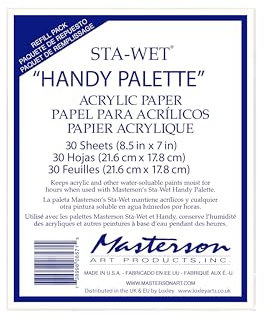Masterson Papel acrílico, Blanco, 0,5 litros