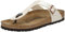 Birkenstock Gizeh, Sandali Donna, Pizzo Antico Grazioso Bianco, 38 EU