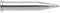 Weller XT AL 1Stück (S) Lötspitze für Lötstationen Zubehör-Lötspitze, Universal, 1 Stück (S), 1,6 mm, 1 mm, 39 mm)