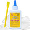 Kids B Crafty White PVA Craft Glue 100ml, Washable and Non-Toxic, Includes Spreaders (2 x 50ml)