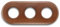 Fontini 31-803-21-2 – Cadre bois hêtre 3 éléments colonial vieilli Pack