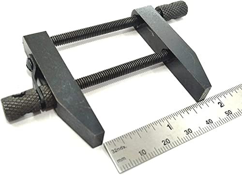 AD INTERNATIONAL 2' ToolMaker's Parallel Clamp, 50 mm, Black
