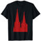 Köln Herzen Dom Mit Herz Für Kölner Fans Kölle Liebe Kölner T-Shirt
