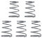 Akozon Grass Trimmer Head Accessories Reemplazo de resortes 5 Piezas Se Adapta a Piezas de desbrozadora Universal