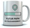 Mug Papa Annonce Grossesse Cadeau Pour La Fete Des Pere Futur Papa Tasse 11 Oz. Blanc
