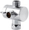 Duschkopf - Multifunktions-3-Wege-Duschkopf-Umschaltventil G1/2-Schalteradapterventil für Toilettenbidet