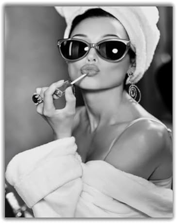 Audrey Hepburn Wandkunst, Hollywood-Vogue-Wanddekoration – 28,9 x 35,6 cm Posterdruck – ungerahmt – perfekt für Schlafzimmer, Schlafsaal, Mädchenzimmer, Schrank