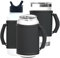 TahoeBay Universal-Griff für Trinkgläser (3er-Pack), passend für Wasserflaschen, Dosen, Dosenkühler, Isolatoren – blanko Neopren-Getränkegriffriemen – kompatibel mit Yeti, BrüMate und Hydro Flask