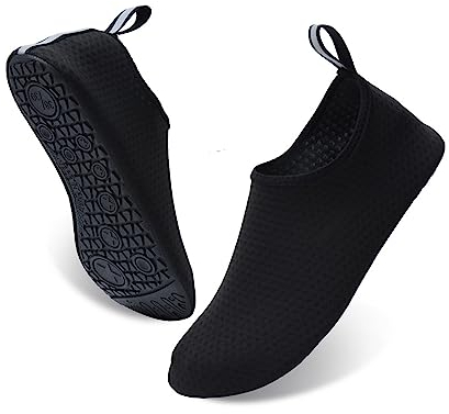 Milaloko Chaussures d'eau Plage Surf Plongée en Apnée Natation Pieds Nus Vitesse Chaussettes en Cuir Sec Hommes Femmes