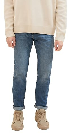 TOM TAILOR Herren Josh Regular Slim Jeans, 10110 - Blue Denim, 38/34